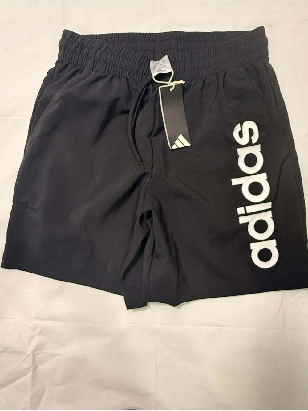 Adidas Linear Woven 7” Shorts Men’s Medium Black NWT